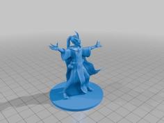 Oni Spellcaster 3D Printer Model