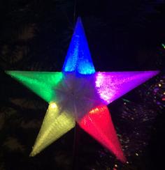 Christmas Star Lights 3D Printer Model