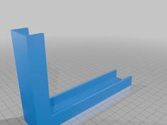 Box Fan Filter Bracket 3D Printer Model