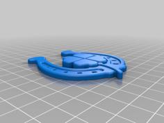 Lucky Charm Fridge Magnet D10x3 3D Printer Model