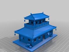 Traditional Chinese House (refined) 3D Printer Model