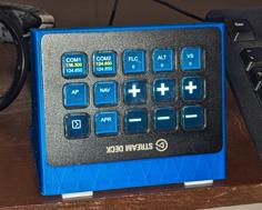 Stream Deck Desk Mount Inverted 3D Printer Model