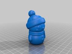 Snowman 3D Printer Model