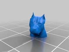 American Staffordshire Terrier 3D Printer Model