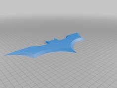 Batman Throwing Knife 3D Printer Model