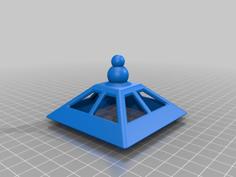 LED Holiday Litho-Lantern 3D Printer Model