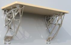 Generative Shelf Bracket 3D Printer Model