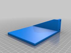 1U Small Rack Mount Shelf 3D Printer Model