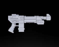 Imperialist Autogun 28mm 3D Printer Model