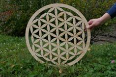 Laser Cut Flower Of Life