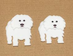 Coton De Tulear Fridge Magnets 3D Printer Model