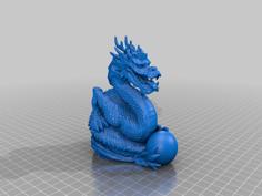 Just Dragon – Backflow Incense Burner Dragon 3D Printer Model