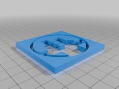 Lab Discovera Logo 3D Printer Model