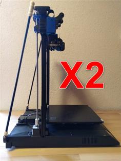 Artillery Evnovo Sidewinder X2, Z, Achse, Verstrebung, Arretierung, Justierung 3D Printer Model