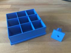 Seed Germination Tray With Removable Base And Stamp 3D Printer Model