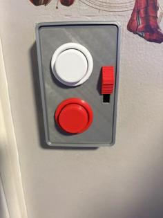 Arcade Button Dimmer Switch Remix 3D Printer Model