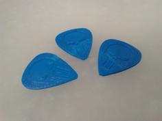 Punisher Guitar Picks 3D Printer Model