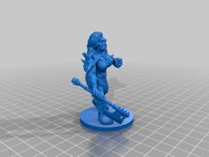 Cyclops Female 3D Printer Model