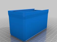 Stackable 5.56/.223 Ammo Box 50ct Fused With Lid. 3D Printer Model