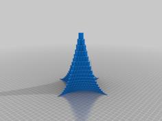 Spiral Tower 3D Printer Model