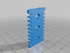 Open Comb Plate For Stonewell Razor 3D Printer Model