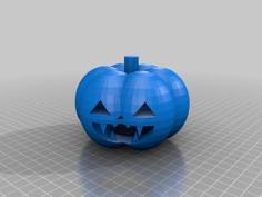 Punky The Pumpkin 3D Printer Model