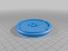 Two Part Can Coaster 3D Printer Model