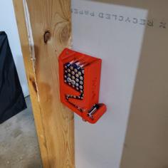 Utility Room Battery Dispenser (visible For Restocking) 3D Printer Model