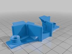 Generic Razor Blade Wall Mount 3D Printer Model