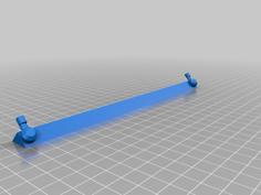 IKEA Billy Shelf Support STRETCH VERsion 3D Printer Model