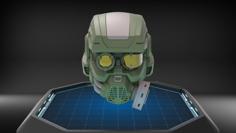 AKIS Helmet – Halo Infinite 3D Printer Model