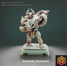 Mamoth Colossus 3D Printer Model