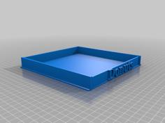 Donut Box Holder 3D Printer Model