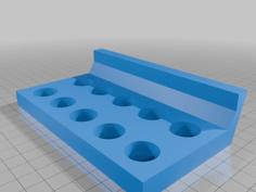 Mec Bushing Holder Stackable With Handle 3D Printer Model