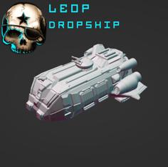 6mm Leop Dropship 3D Printer Model