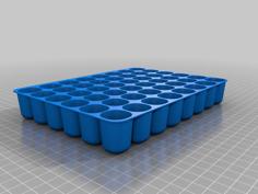 Planter Seed Trays – Euro Box Norm 15x20cm 3D Printer Model