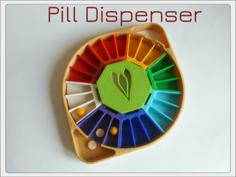 3d Printed Pill Dispenser 3D Printer Model