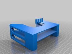 NES Stackable Cart Holder 3D Printer Model