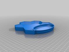 Hex Part Cleaning Tray 3D Printer Model