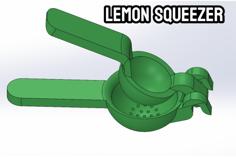 Lemon Squeezer 3D Printer Model