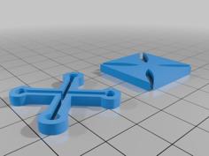 2 Simbolos Adinkra 3D Printer Model