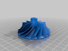 Dremel Turbine Fixed 3D Printer Model