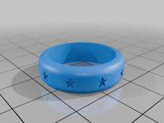 Star Ring 3D Printer Model