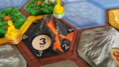 Volcanos On Catan & Volcania (variant: Settler Of Catan) 3D Printer Model