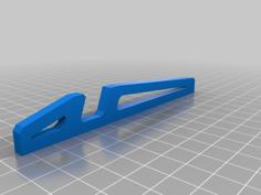 Minimalistic Tablet Stand 3D Printer Model