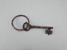 Rusted Key Prop 3D Printer Model