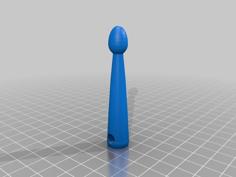 Drumstick Keychain 3D Printer Model