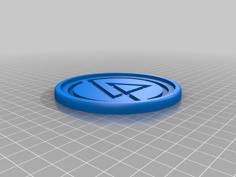 Music Band Coasters 3D Printer Model