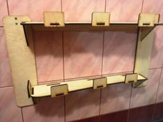 Shelf In The Bathroom Laser Cut