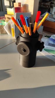 Hydrant Pen Holder Screwable 3D Printer Model